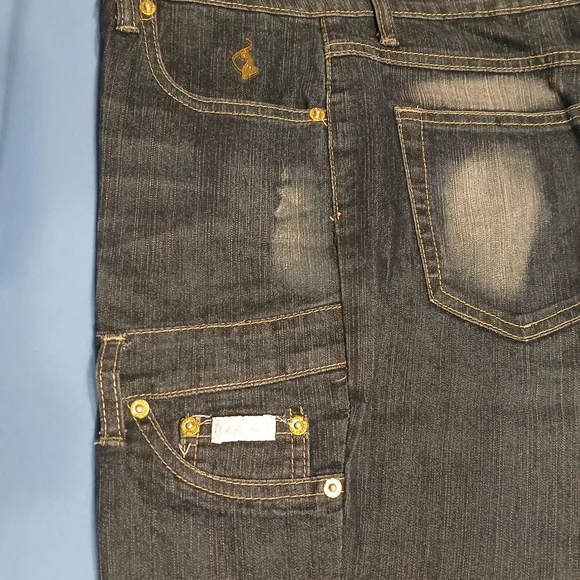 Pre-loved Women's Vintage Baby Phat Black Jeans - Picture 10 of 14